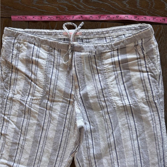 Victoria's Secret white and blue Striped Pants - Picture 6 of 15